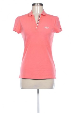 Damski T-shirt Hilfiger Denim, Rozmiar M, Kolor Różowy, Cena 125,84 zł