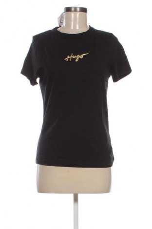 Damski T-shirt Hugo Boss, Rozmiar L, Kolor Czarny, Cena 417,99 zł
