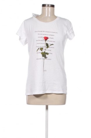 Tricou de femei KVL by Kenvelo, Mărime XL, Culoare Alb, Preț 44,74 Lei