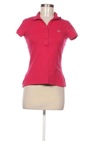 Damski T-shirt Lacoste, Rozmiar S, Kolor Różowy, Cena 126,44 zł
