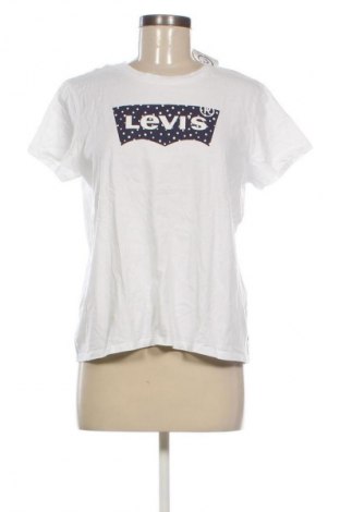 Γυναικείο t-shirt Levi's, Μέγεθος L, Χρώμα Λευκό, Τιμή 17,99 €