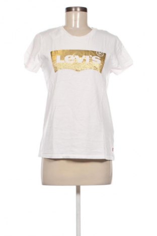 Damen T-Shirt Levi's, Größe M, Farbe Weiß, Preis 18,99 €