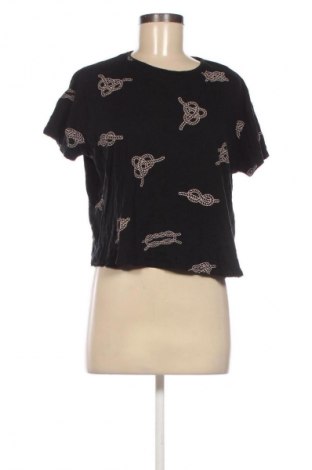 Damen T-Shirt Mango, Größe M, Farbe Schwarz, Preis 21,38 €