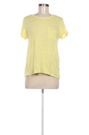 Γυναικείο t-shirt Massimo Dutti, Μέγεθος S, Χρώμα Κίτρινο, Τιμή 37,42 €
