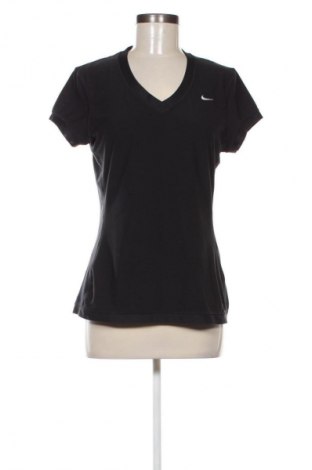 Damen T-Shirt Nike, Größe M, Farbe Schwarz, Preis 14,00 €