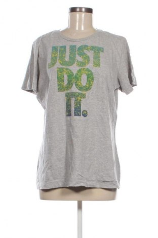 Damen T-Shirt Nike, Größe XL, Farbe Grau, Preis 18,99 €