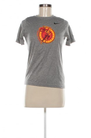 Damen T-Shirt Nike, Größe L, Farbe Grau, Preis 18,99 €
