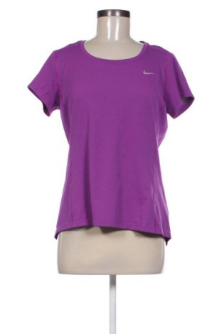 Damski T-shirt Nike, Rozmiar L, Kolor Fioletowy, Cena 62,07 zł
