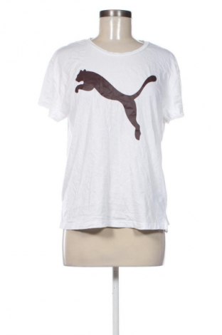 Γυναικείο t-shirt PUMA, Μέγεθος M, Χρώμα Λευκό, Τιμή 13,80 €
