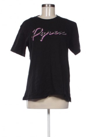 Γυναικείο t-shirt Pyrex, Μέγεθος L, Χρώμα Μαύρο, Τιμή 9,21 €