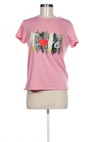 Γυναικείο t-shirt SHEIN, Μέγεθος M, Χρώμα Πολύχρωμο, Τιμή 8,68 €