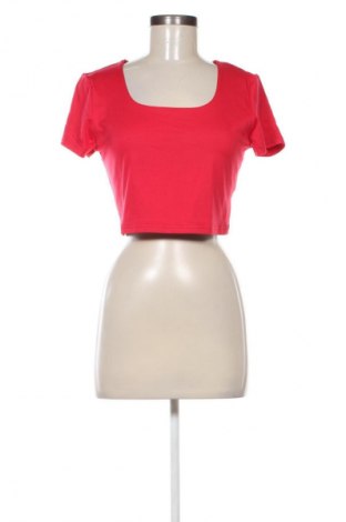 Damski T-shirt SHEIN, Rozmiar S, Kolor Czerwony, Cena 39,31 zł
