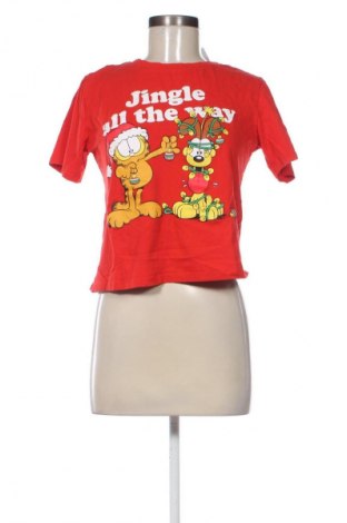 Tricou de femei Sinsay, Mărime M, Culoare Roșu, Preț 44,74 Lei