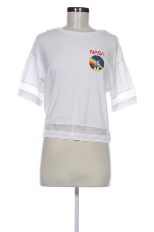 Tricou de femei Stradivarius, Mărime S, Culoare Alb, Preț 45,00 Lei