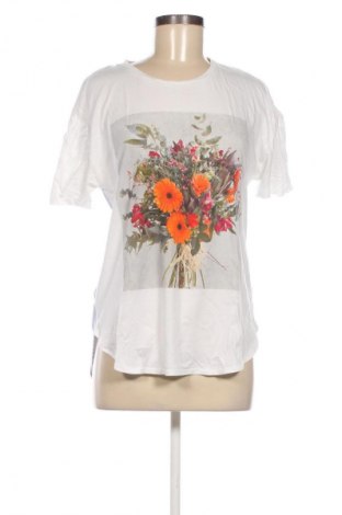 Damski T-shirt Stradivarius, Rozmiar M, Kolor Kolorowy, Cena 39,08 zł