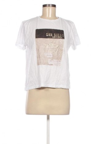 Damski T-shirt Stradivarius, Rozmiar L, Kolor Kolorowy, Cena 74,25 zł