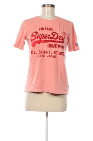 Damen T-Shirt Superdry, Größe S, Farbe Orange, Preis € 12,99