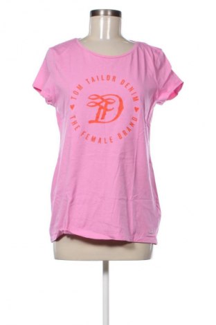 Damen T-Shirt Tom Tailor, Größe XXL, Farbe Rosa, Preis 9,00 €