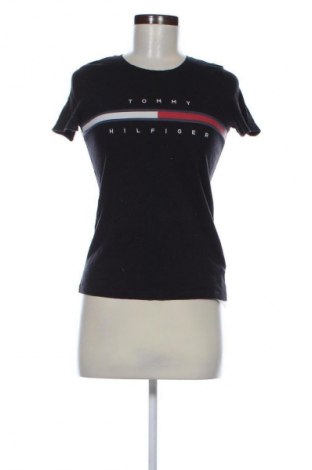 Damen T-Shirt Tommy Hilfiger, Größe XXS, Farbe Schwarz, Preis € 17,39