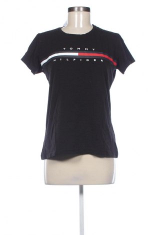 Дамска тениска Tommy Hilfiger, Размер XXL, Цвят Черен, Цена 34,99 лв.
