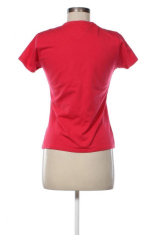 Damski T-shirt Tommy Hilfiger, Rozmiar L, Kolor Czerwony, Cena 76,40 zł