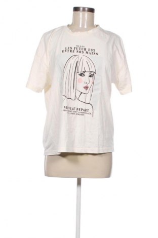 Γυναικείο t-shirt Unbranded, Μέγεθος XL, Χρώμα Εκρού, Τιμή 16,52 €