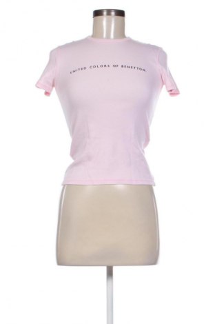 Damen T-Shirt United Colors Of Benetton, Größe XS, Farbe Rosa, Preis € 16,00