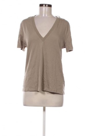 Tricou de femei Zara, Mărime S, Culoare Bej, Preț 75,01 Lei