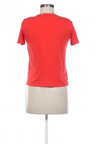 Γυναικείο t-shirt Zara, Μέγεθος S, Χρώμα Κόκκινο, Τιμή 6,14 €
