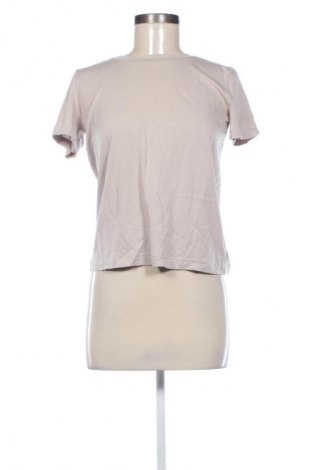 Γυναικείο t-shirt Zara, Μέγεθος S, Χρώμα  Μπέζ, Τιμή 6,14 €