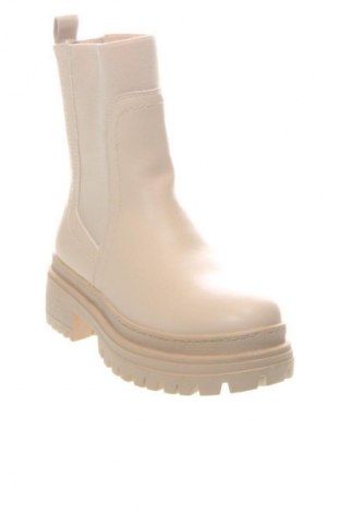Damen Stiefeletten About You, Größe 36, Farbe Ecru, Preis 64,99 €