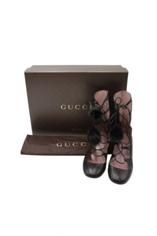 Dámské poltopánky Gucci, Veľkosť 38, Farba Čierna, Cena  1 244,95 €