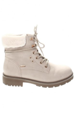 Damen Stiefeletten Highland Creek, Größe 42, Farbe Ecru, Preis 33,99 €