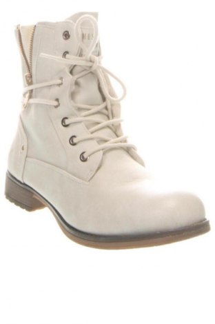 Damen Stiefeletten Mustang, Größe 40, Farbe Weiß, Preis 42,99 €