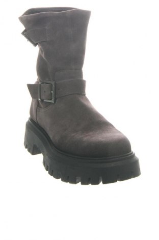 Damen Stiefeletten Stradivarius, Größe 38, Farbe Grau, Preis € 28,99