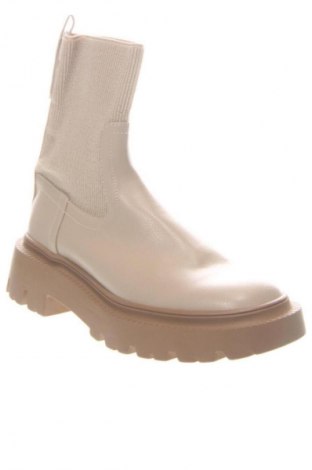 Cizme de damă Mango, Mărime 39, Culoare Ecru, Preț 157,99 Lei