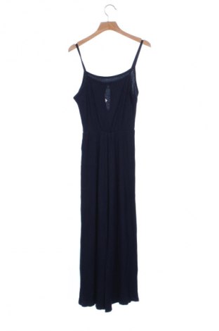 Salopetă lungă de damă Bershka, Mărime XS, Culoare Albastru, Preț 126,00 Lei