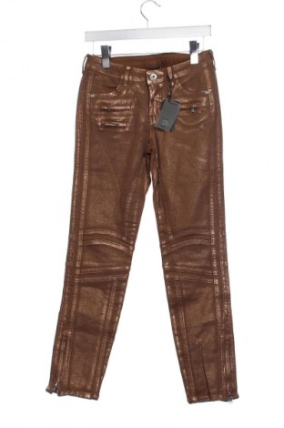 Damskie jeansy Best Connections, Rozmiar XS, Kolor Brązowy, Cena 107,86 zł