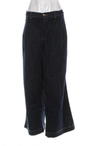 Damskie jeansy Bpc Bonprix Collection, Rozmiar 4XL, Kolor Niebieski, Cena 95,99 zł