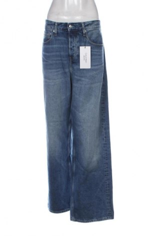 Damskie jeansy Calvin Klein Jeans, Rozmiar XXL, Kolor Niebieski, Cena 714,99 zł