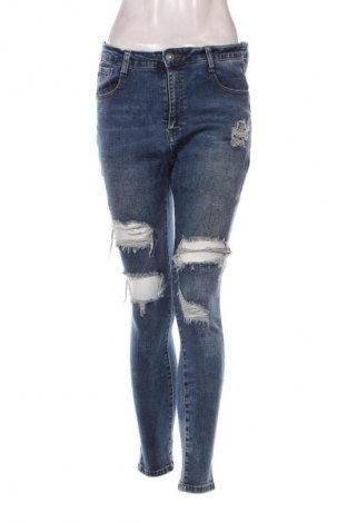 Damskie jeansy Denim Life, Rozmiar XL, Kolor Niebieski, Cena 94,00 zł
