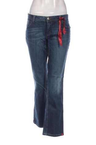 Damskie jeansy Edc By Esprit, Rozmiar L, Kolor Niebieski, Cena 94,25 zł