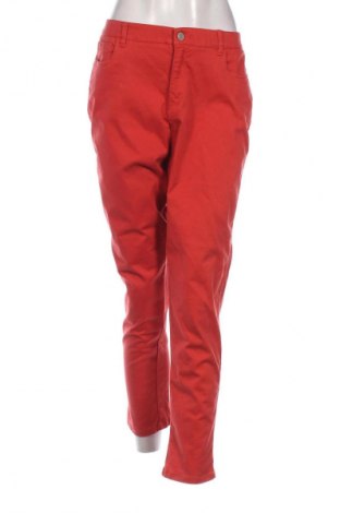 Damskie jeansy F&F, Rozmiar L, Kolor Czerwony, Cena 66,67 zł