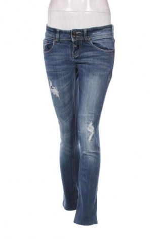 Blugi de femei Fishbone, Mărime M, Culoare Albastru, Preț 76,00 Lei
