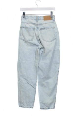 Blugi de femei H&M, Mărime XS, Culoare Albastru, Preț 76,32 Lei