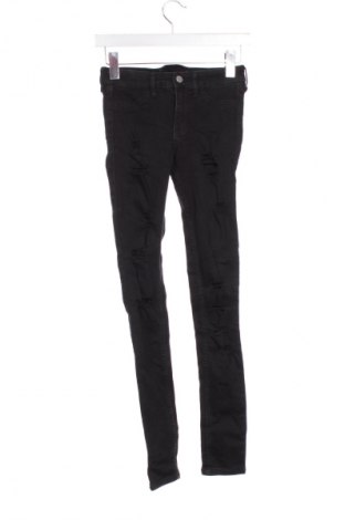 Dámske džínsy  Hollister, Veľkosť XXS, Farba Čierna, Cena  13,95 €