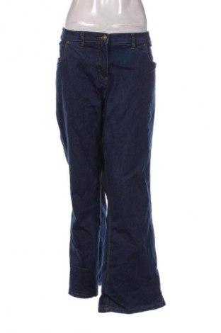 Dámske džínsy  John Baner, Veľkosť 4XL, Farba Modrá, Cena  16,95 €