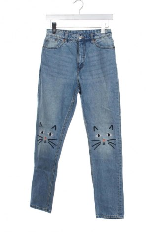 Blugi de femei Monki, Mărime M, Culoare Albastru, Preț 92,10 Lei
