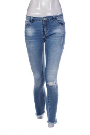 Дамски дънки Premium Denim, Размер L, Цвят Син, Цена 29,00 лв.