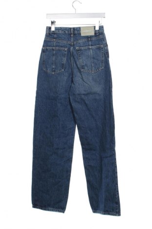 Blugi de femei Pull&Bear, Mărime S, Culoare Albastru, Preț 77,17 Lei